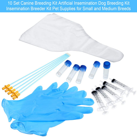 BBTO blue PVC gloves ensure comfortable, hygienic handling during insemination.