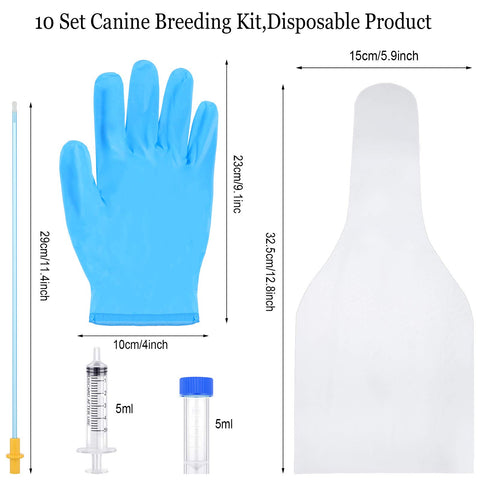 BBTO artificial insemination kit centrifuge tubes with screw caps prevent leakage and ensure clean storage.