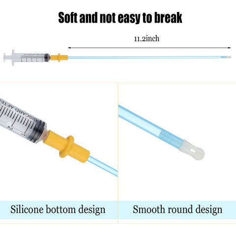 BBTO measuring syringes without needles enable precise dosing during AI.