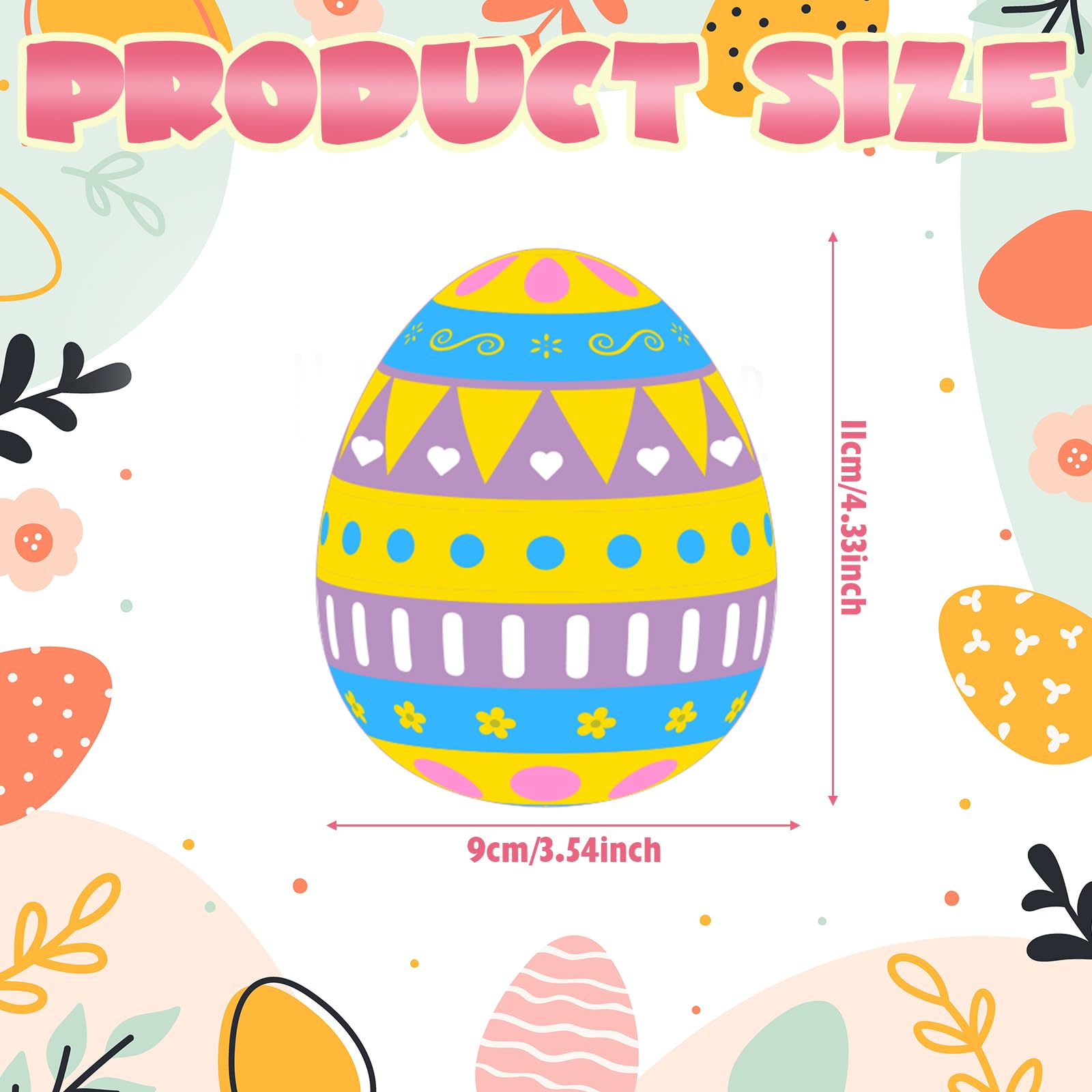 BBTO 30-piece Easter magnet set for garage doors and metal surfaces.