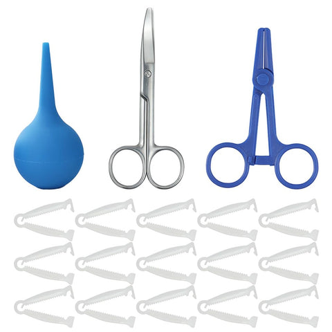 BCDHAMATE curved scissors in action for precise cuts near newborns