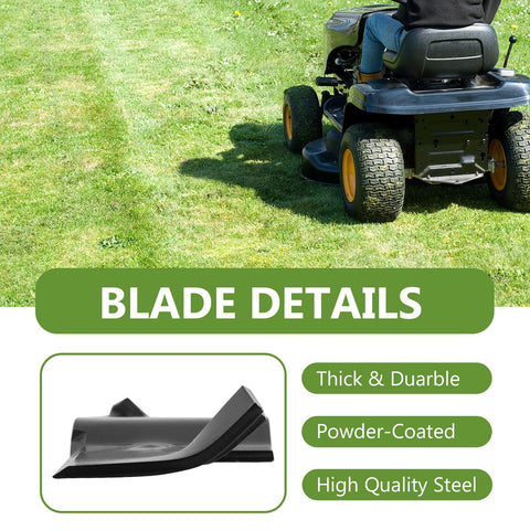 BCQNXX blade length 21-3/8 inches suits 42-inch decks.