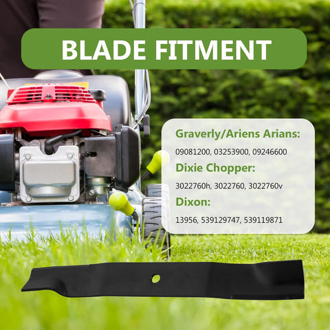 BCQNXX compatible with 60-inch decks for dense vegetation mowing.