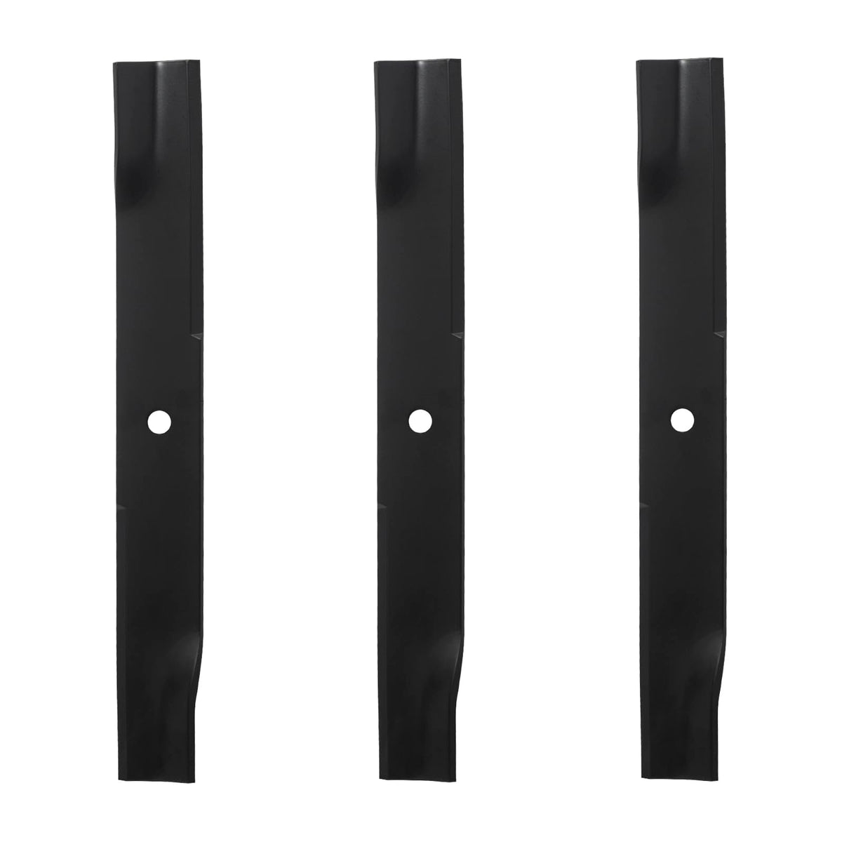 BCQNXX high-lift blades for 60-inch deck provide clean, even cuts.
