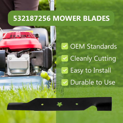 BCQNXX high lift blade compatible with Craftsman models for easier yard upkeep