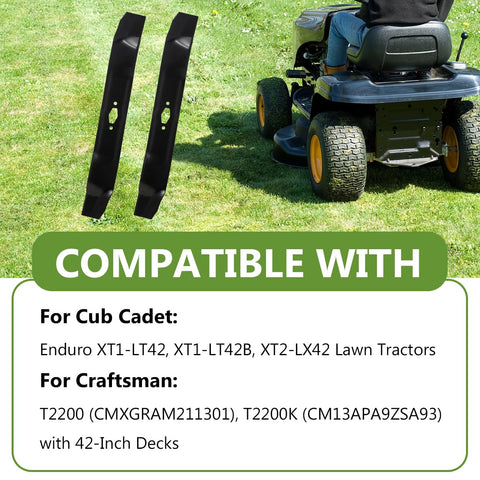 BCQNXX MTD/Troy-Bilt blades help maintain even cutting