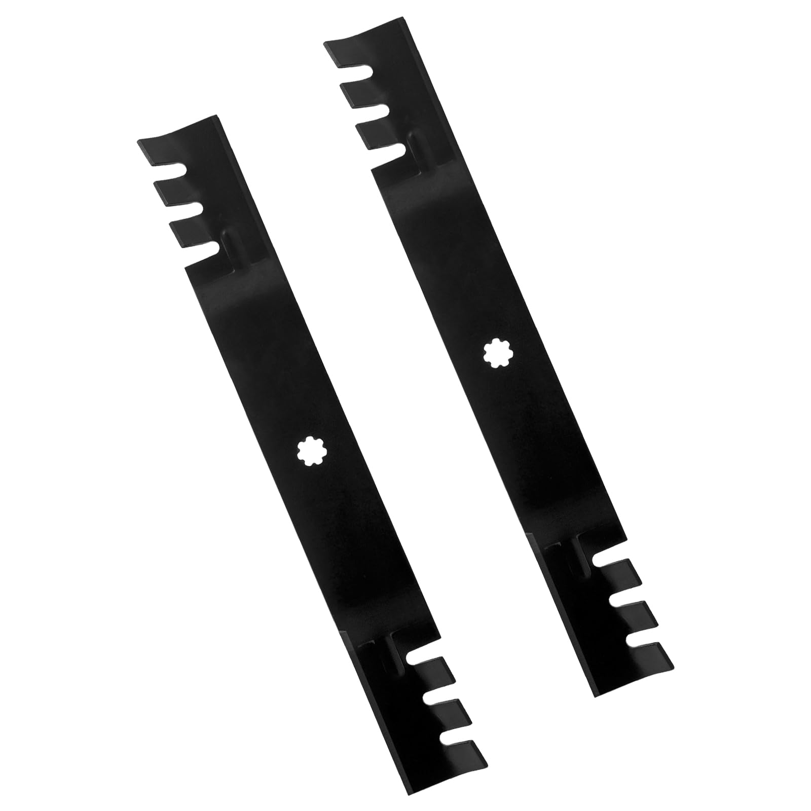 BCQNXX mulching blades for John Deere 42-inch deck deliver a clean cut.