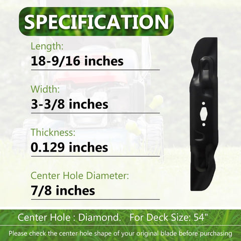 BCQNXX XT1-GT54-compatible blade ready for straightforward replacement