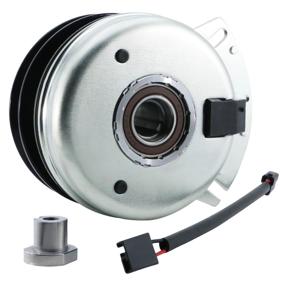 BDELI electric PTO clutch for Cub Cadet front view showing smooth engagement