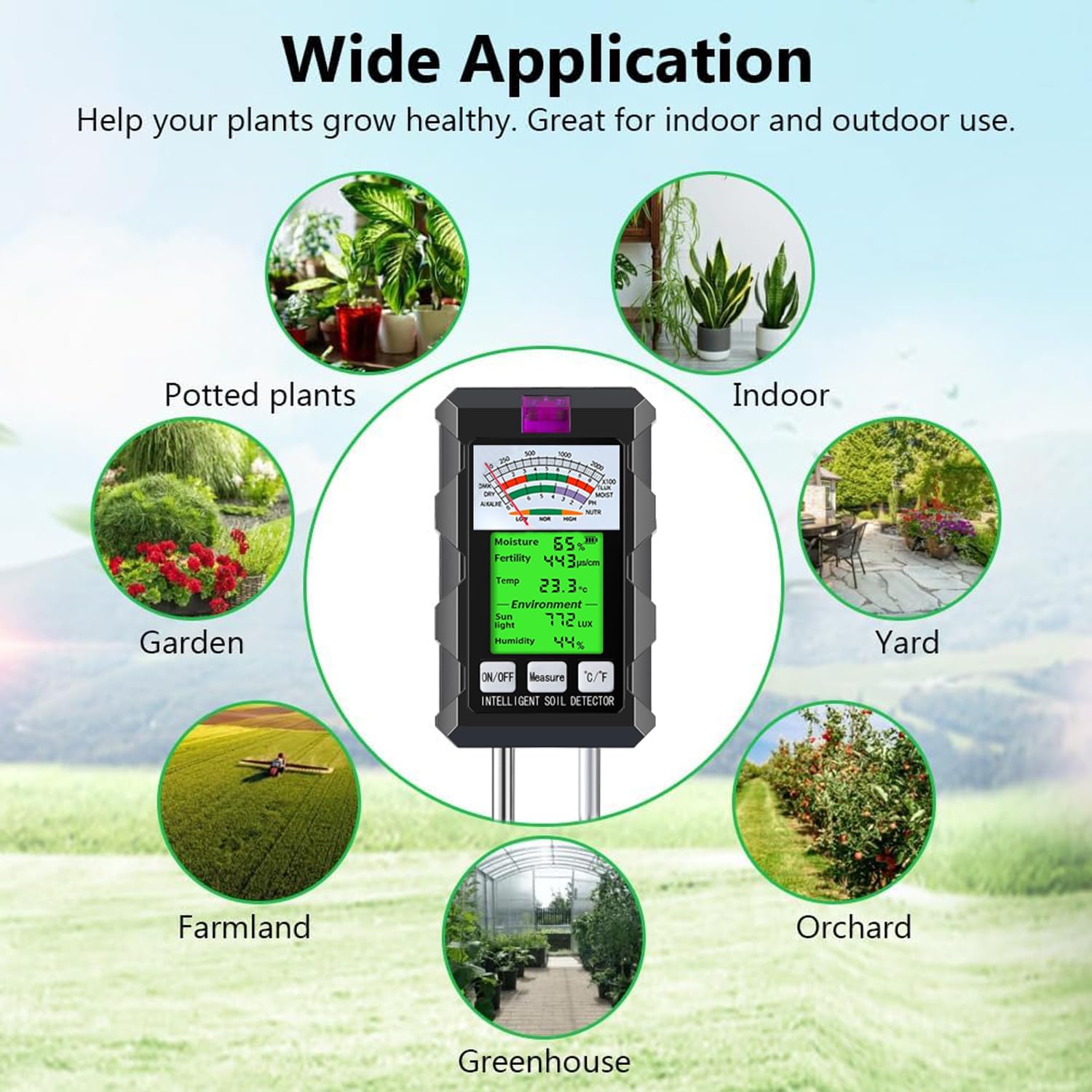 BDZMLITE portable tool for indoor and outdoor plant care.