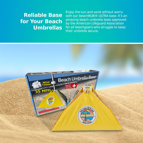 BeachBUB Ultra Base complies with ASTM F3681-24 safety standard.
