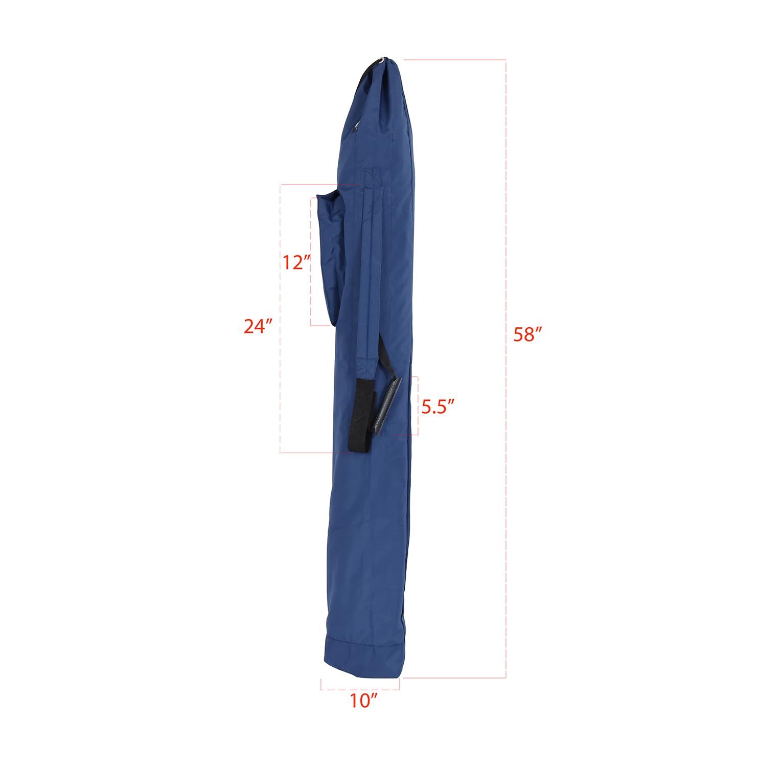 BeachMall bag features a drawstring closure for secure storage