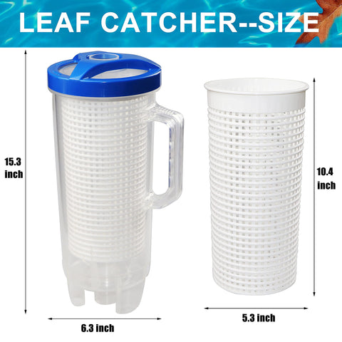 BeadChica canister 15-3 inch diameter fits standard hose sections.