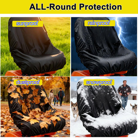 BeadChica compatible seat cover fits John Deere, Cub Cadet, Kubota.
