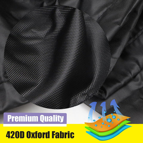 BeadChica durable 420D Oxford seat cover resists tearing and scratches.