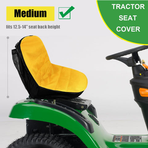 BeadChica seat cover for John Deere compatible shields the seat from sun and debris.