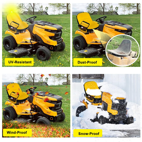 BeadChica universal-fit seat cover suits many riding mowers for quick upgrades.