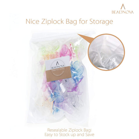 BEADNOVA garden clip pack 30pcs for easy plant support.
