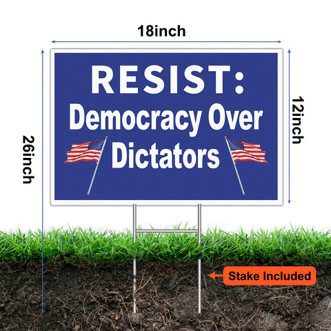BeaMystGear RESIST stake anchors lawn display for quick setup