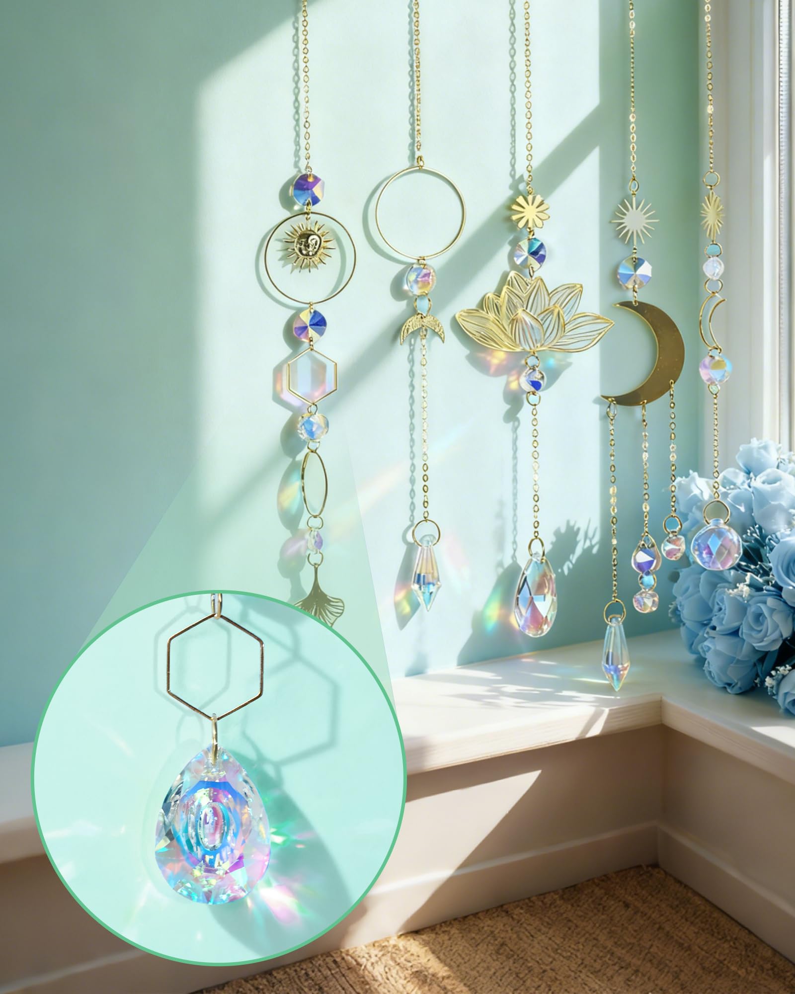 Beanewone DIY Suncatchers instruction manual helps beginners build confidence.