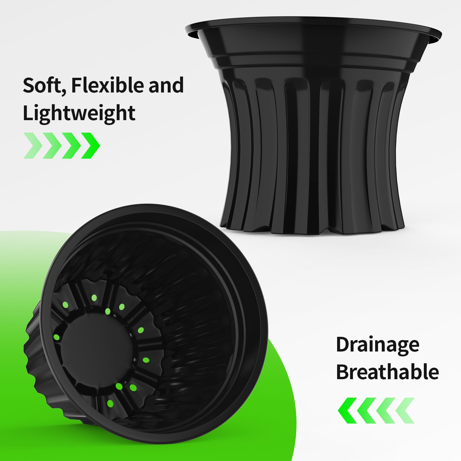BeapTcely nursery pot suitable for indoor and outdoor plants.