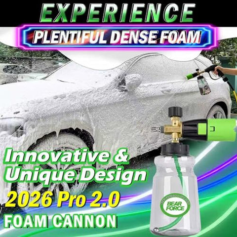 BEAR FORCE Pro+ one-click disassembly enables quick cleaning and longer cannon life