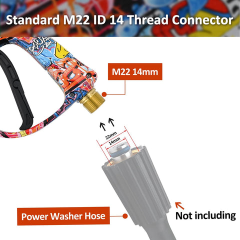 Bear Force quick connector compatibility shows seamless nozzle and accessory attachment.