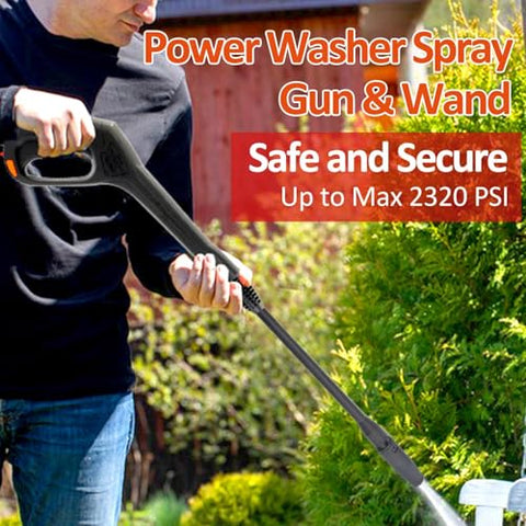 BEAR FORCE variable wand offers adaptable spray patterns for versatile tasks.