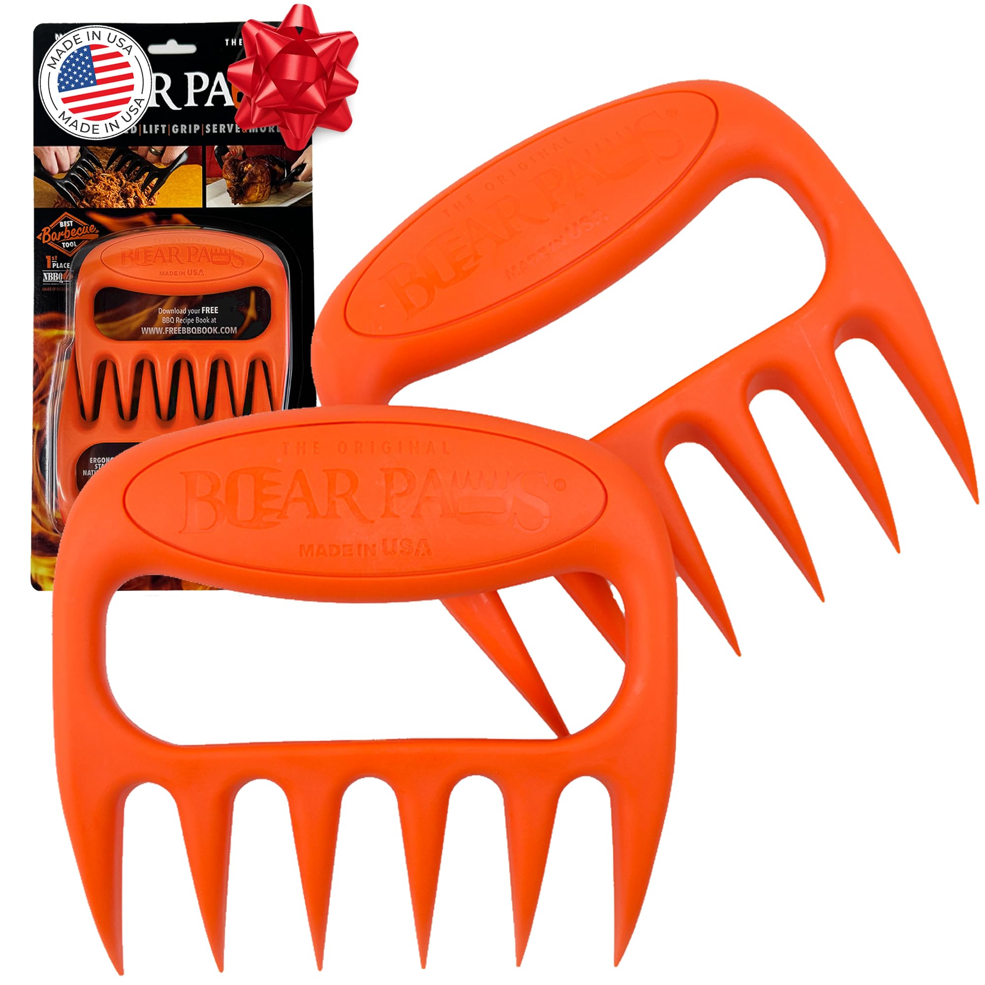 Bear Paws meat claws original pull for easy pulled pork shredding.