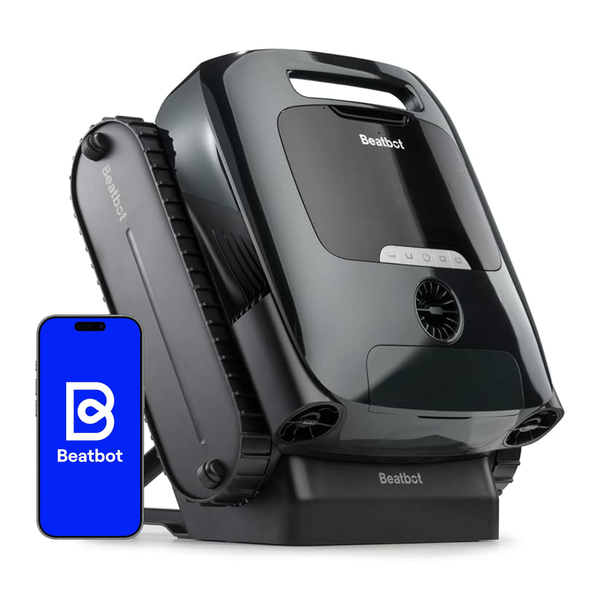 Beatbot AquaSense 2 Pro front view showing powerful surface cleaning for clarity