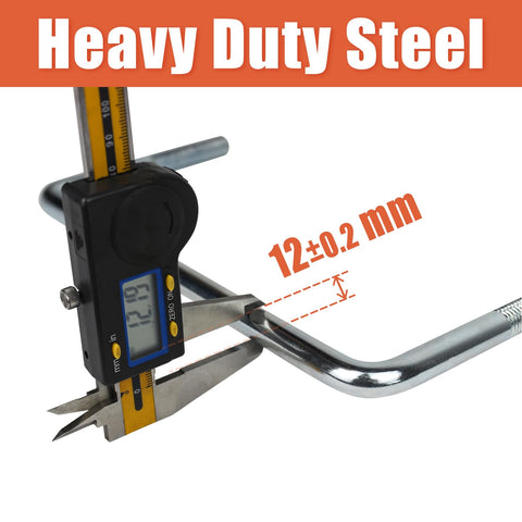 BEAUCOM Chainsaw Holder demonstrates universal fit for tractors, ATVs, and UTVs.