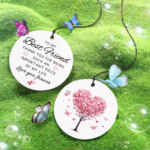 BeauGift wind chime arrives gift-ready for best friends.