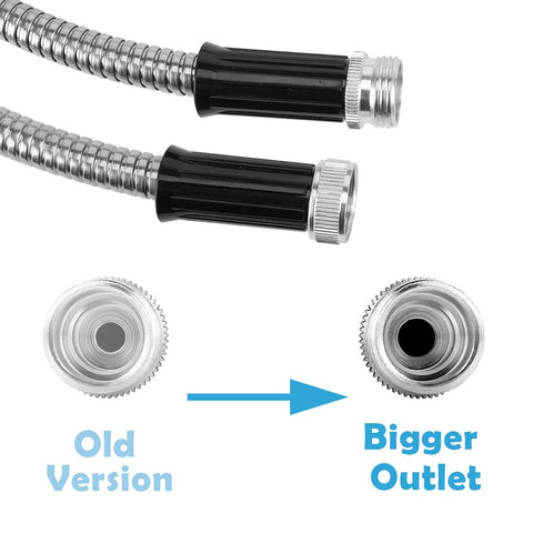 Beaulife expandable hose design allows adjustable length for flexible garden chores.