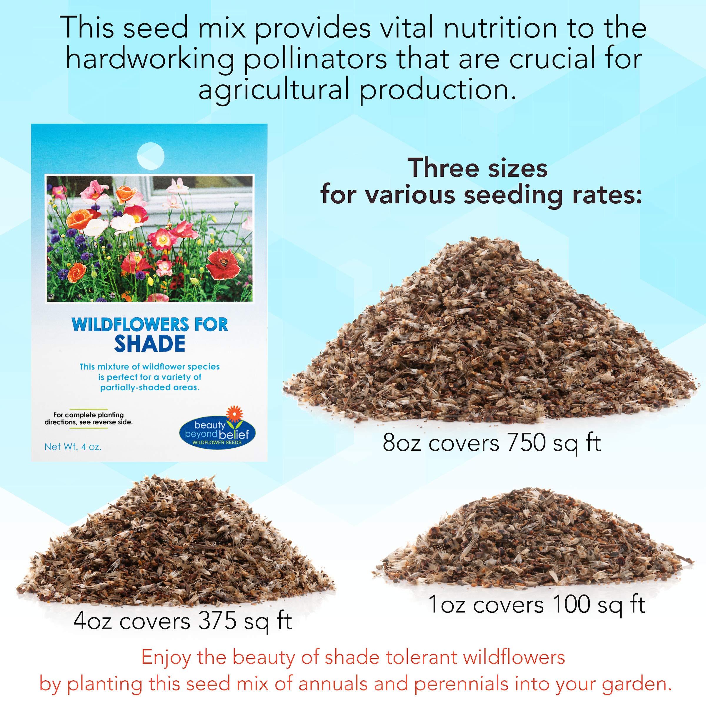 Gift-ready wildflower seed packet for gardeners on holidays.