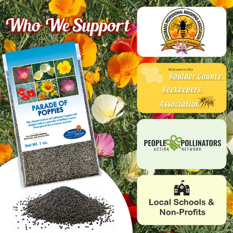 Beauty Beyond Belief 1oz seed packet ideal for seasonal planting.