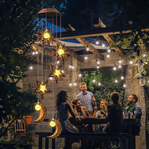 Easy installation with a sturdy hook makes hanging on decks effortless.
