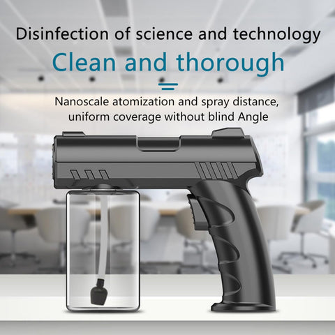 BEBESIRI nano sprayer wide spray range covers large indoor areas efficiently.