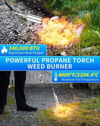 Ignition system and flame control for quick starts and precise adjustments