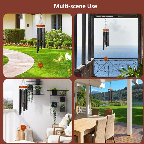 beboligh weather-resistant wind chime suitable for balcony, yard, or lawn display