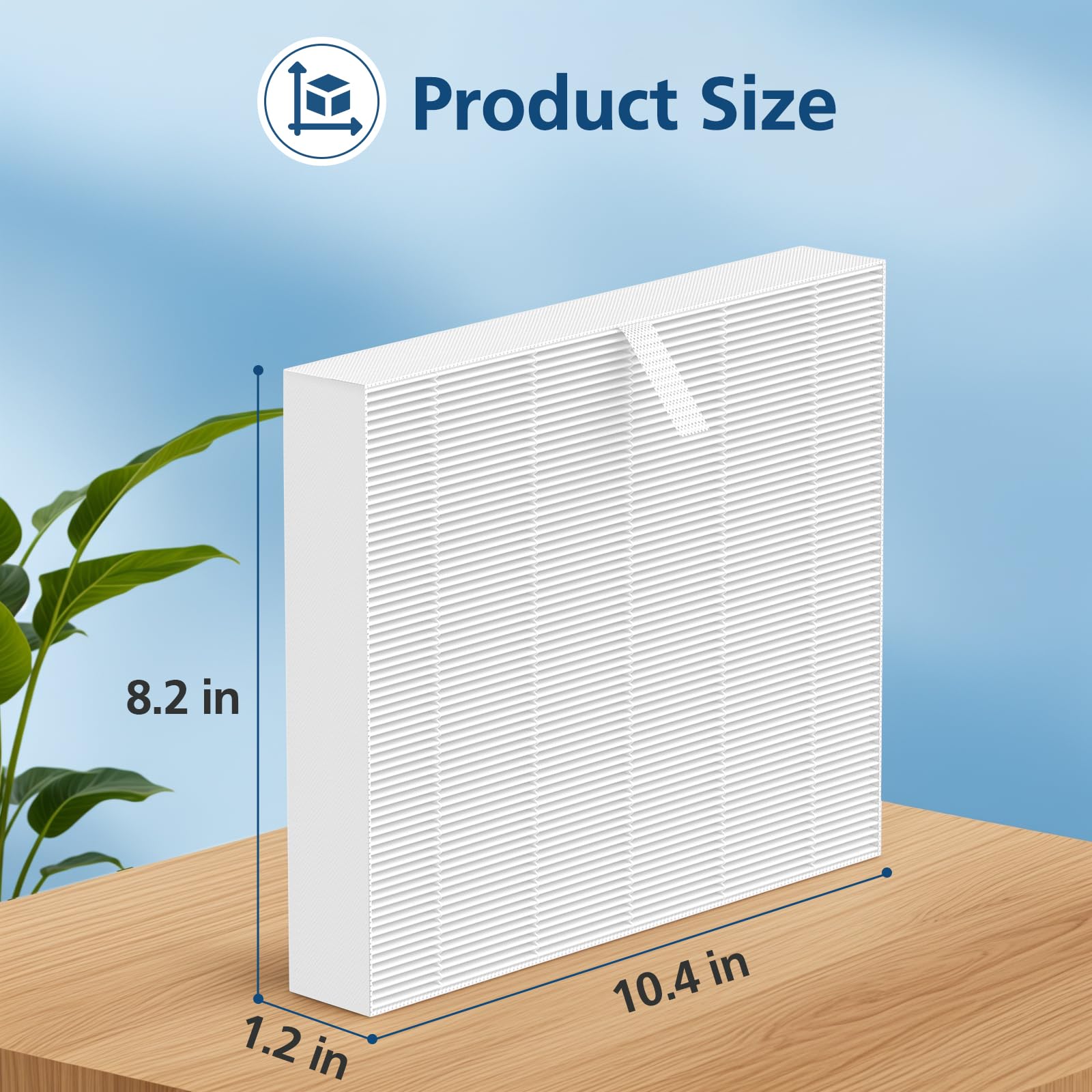 Beckacher flat filter with trilobal fabric enhances filtration area