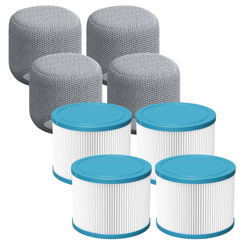 Beckacher hot tub filter compatible with RELXTIME for clean, clear water