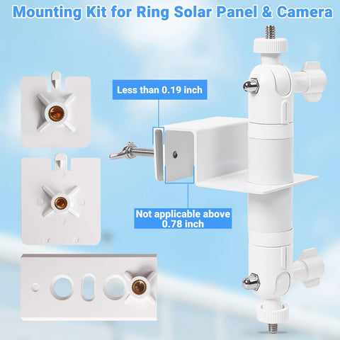 BECOMFY secure gutter clamp design keeps outdoor mounting stable.