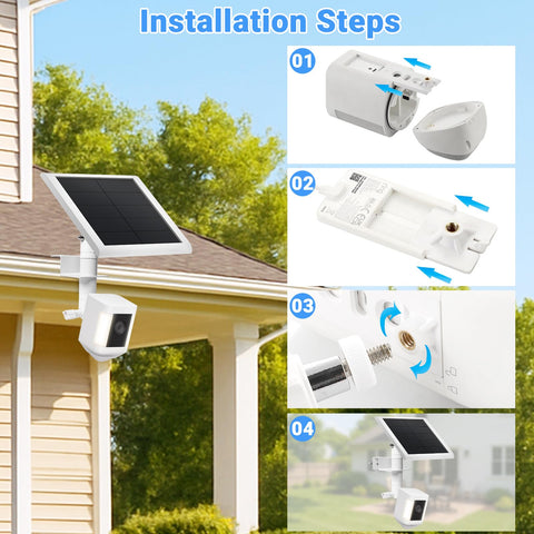 BECOMFY solar panel alignment boosts sun capture for steady charging.