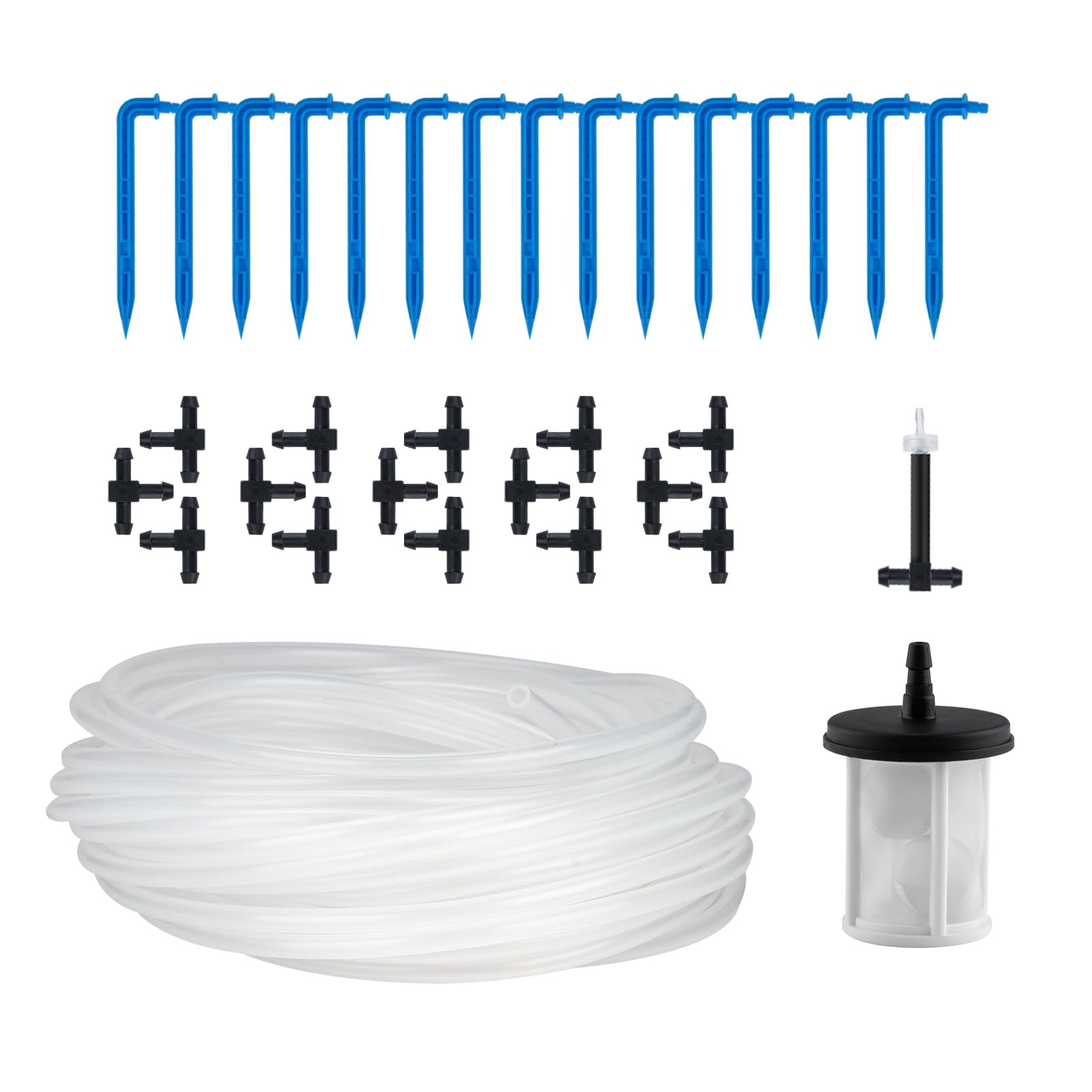 Beday 33ft tube for flexible silicone hose enabling customizable irrigation layouts.