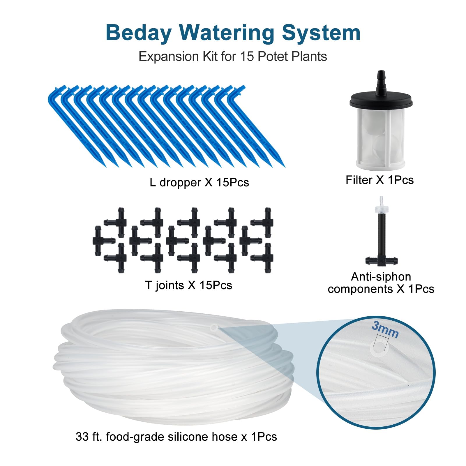 Beday DIY irrigation design encourages a personalized watering setup.