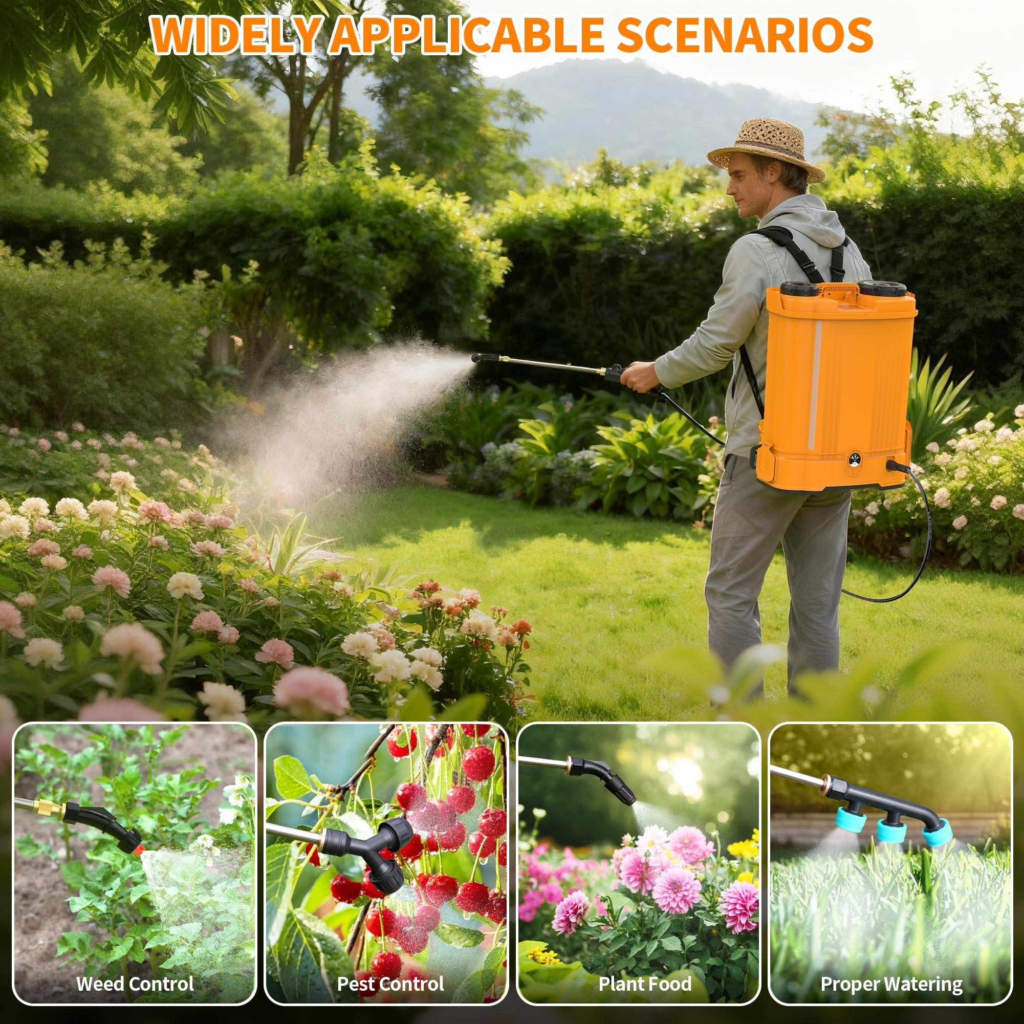 Bedena leak-proof design and built-in filter support reliable operation.