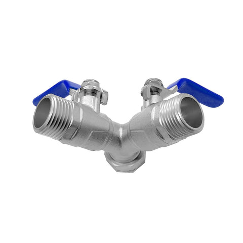 Beduan 3/4 GHT threaded ball valve with long handle for smooth shut-off.