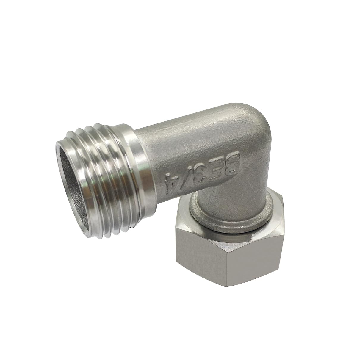 Beduan 3/4 GHT male-to-female adapter for RV hoses ensures a secure connection.