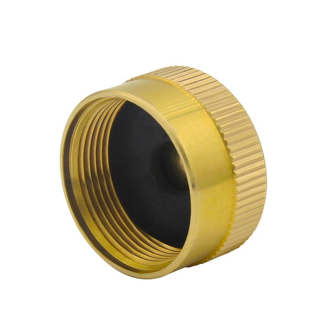 Close-up of Beduan brass cap highlighting durable polished finish.