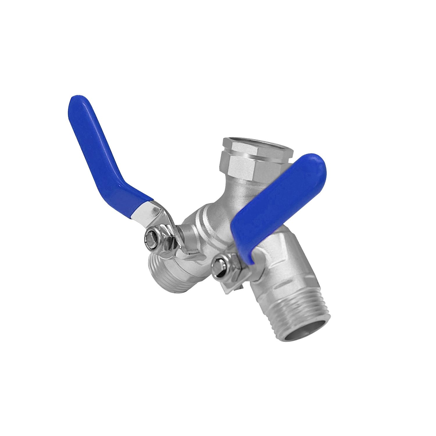 Beduan rubber washer included for a reliable garden hose seal.